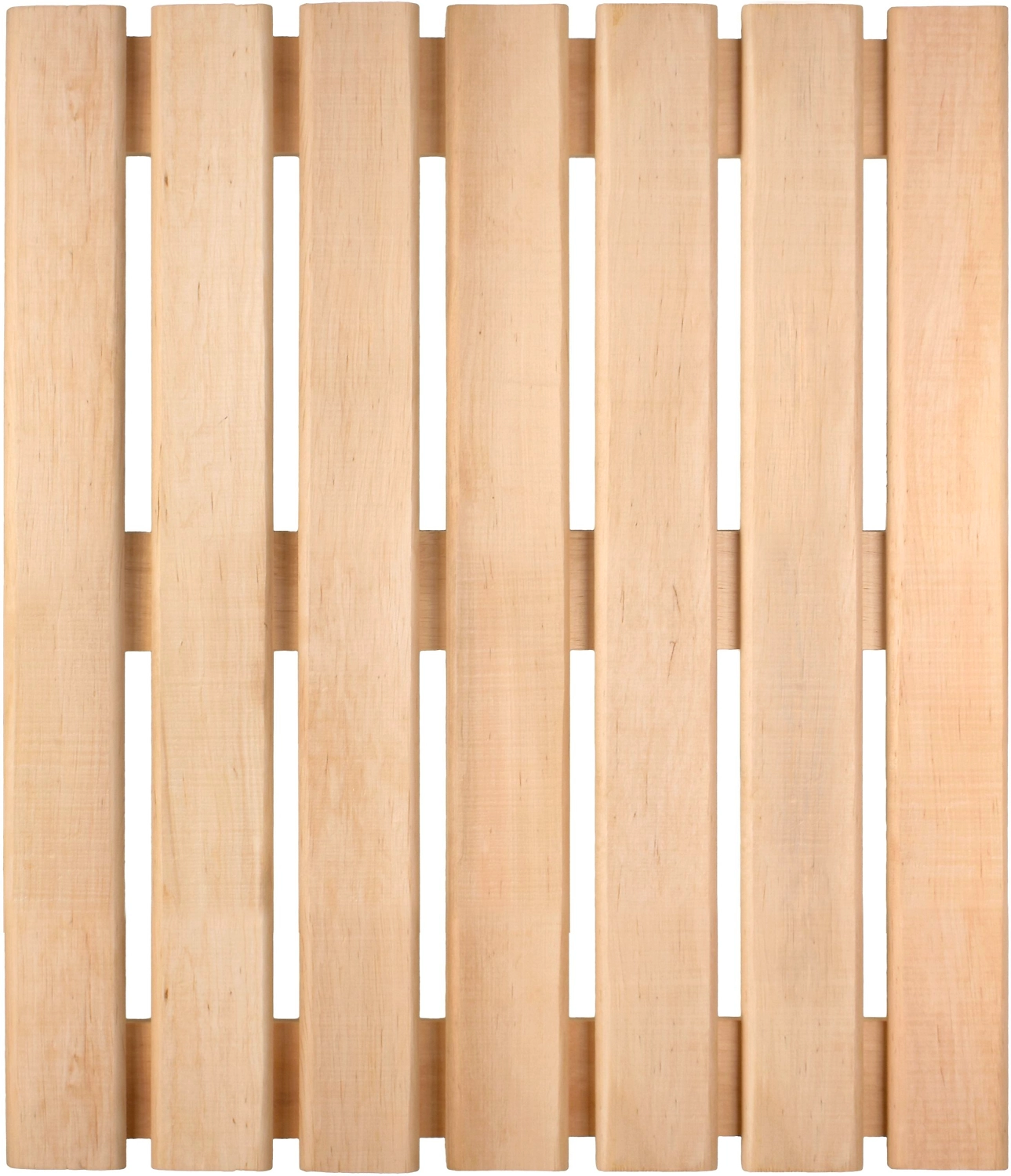 Решетка на пол, 60х70х4 см, ольха "Банные штучки"