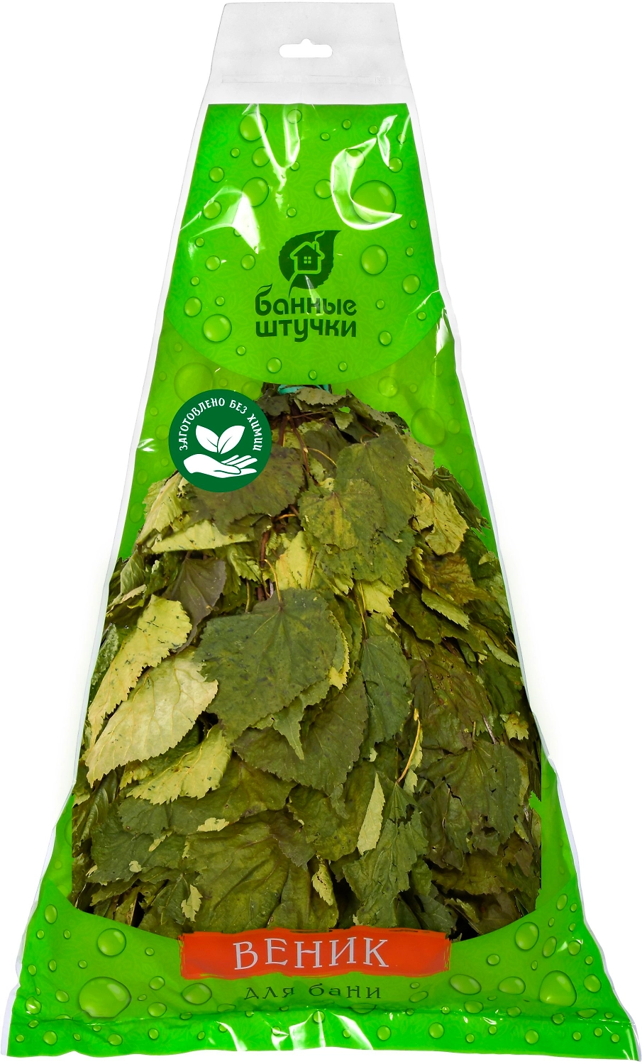 Веник липовый в уп. "Банные штучки"