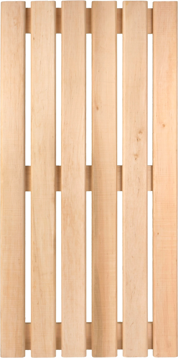 Решетка на пол, 50х100х4 см, ольха "Банные штучки"