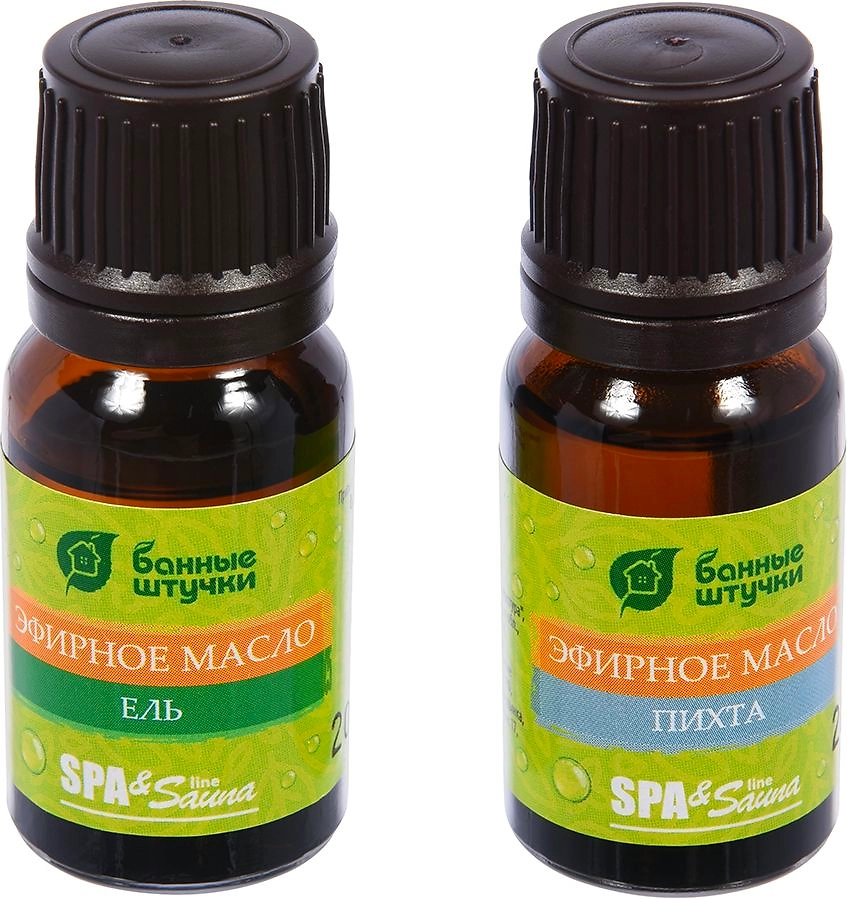Набор эфирных масел Банные штучки ель и пихта 2 масла по 10 мл