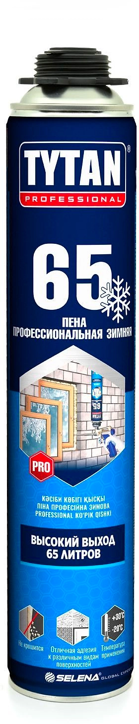 TYTAN Professional 65 Пена профессиональная зимняя 750 мл (-20C)