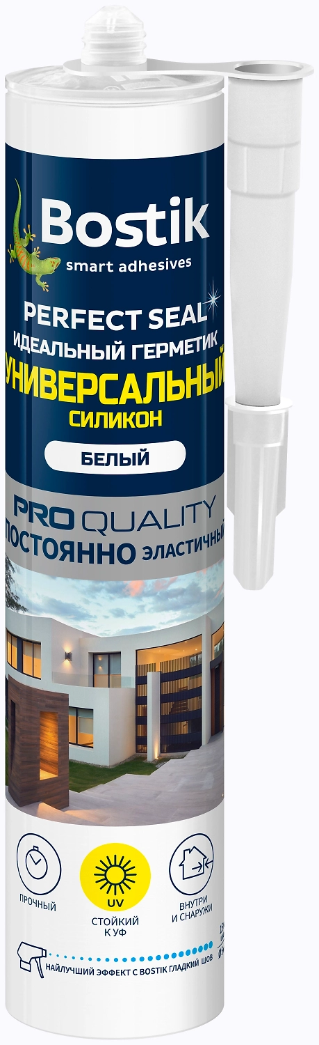 Bostik Perfect Seal Идеальный герметик Универсальный силикон белый 280 мл