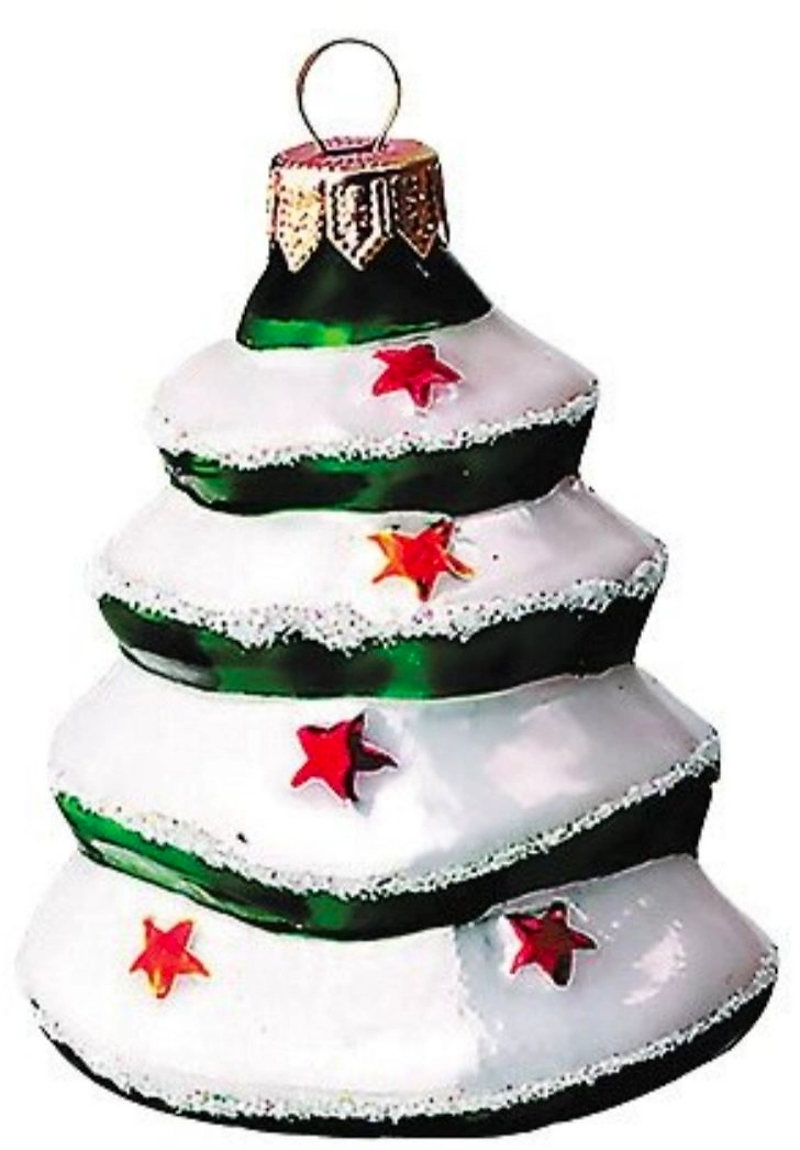 Ёлочная игрушка Коломеев Елка большая 11 см в подарочной упаковке