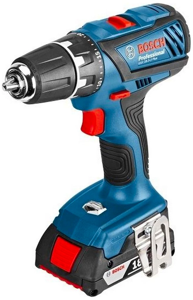 Дрель-шуруповерт BOSCH Professional GSR 18-2-LI Plus без АКБ и ЗУ (06019E6102)