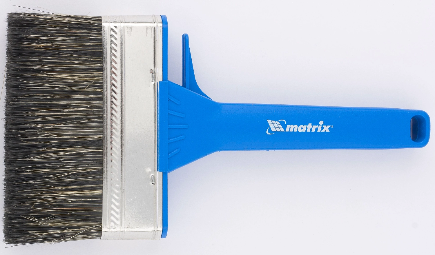 Кисть плоская для водных красок смешанная щетина Matrix 120х25 мм 