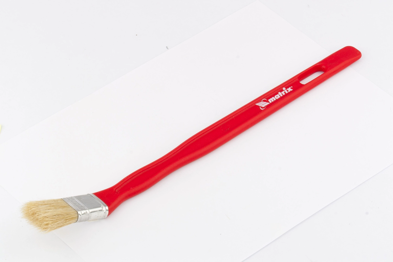 Кисть радиаторная для эмалей Matrix натуральная щетина 25х10 мм