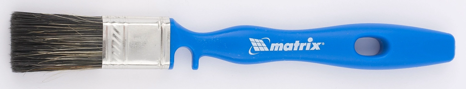 Кисть флейцевая для водных красок Matrix смешанная щетина 25х12 мм