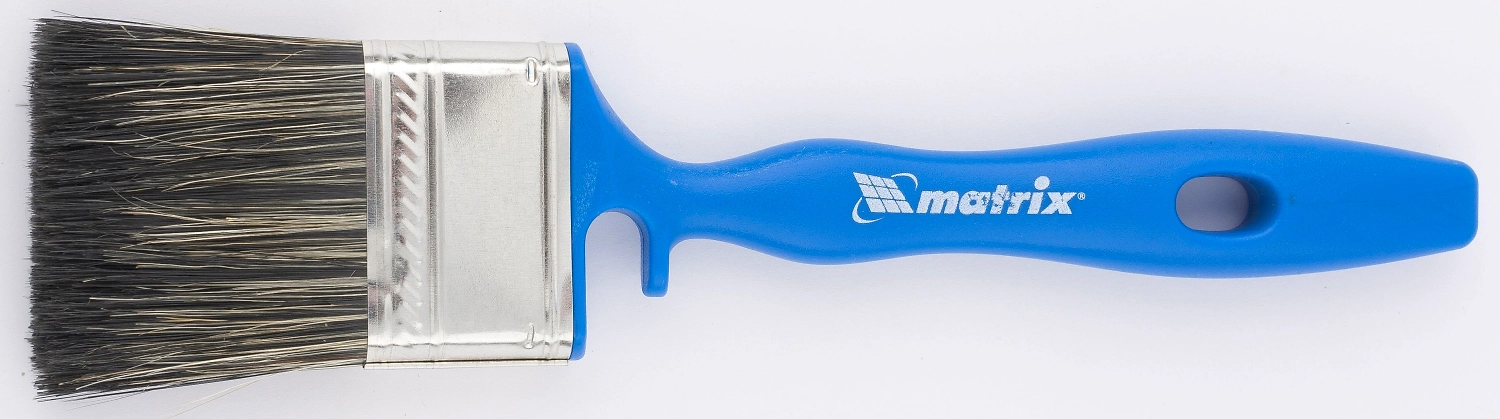 Кисть флейцевая для водных красок Matrix смешанная щетина 50х15 мм 