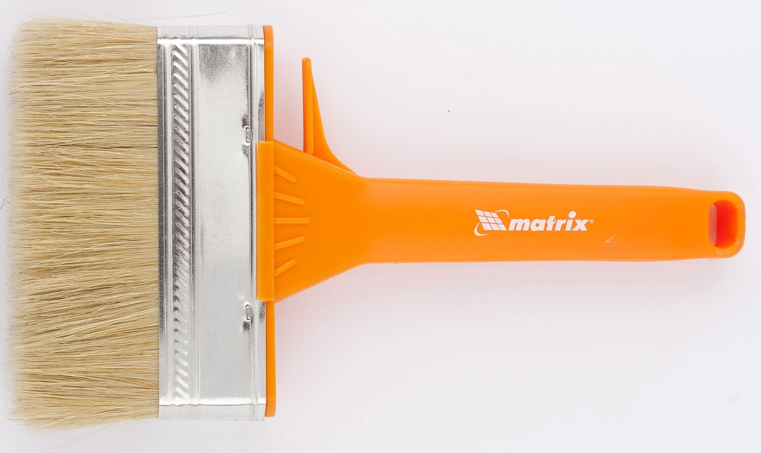 Кисть плоская для фасадных работа Matrix натуральная щетин 120х25 мм
