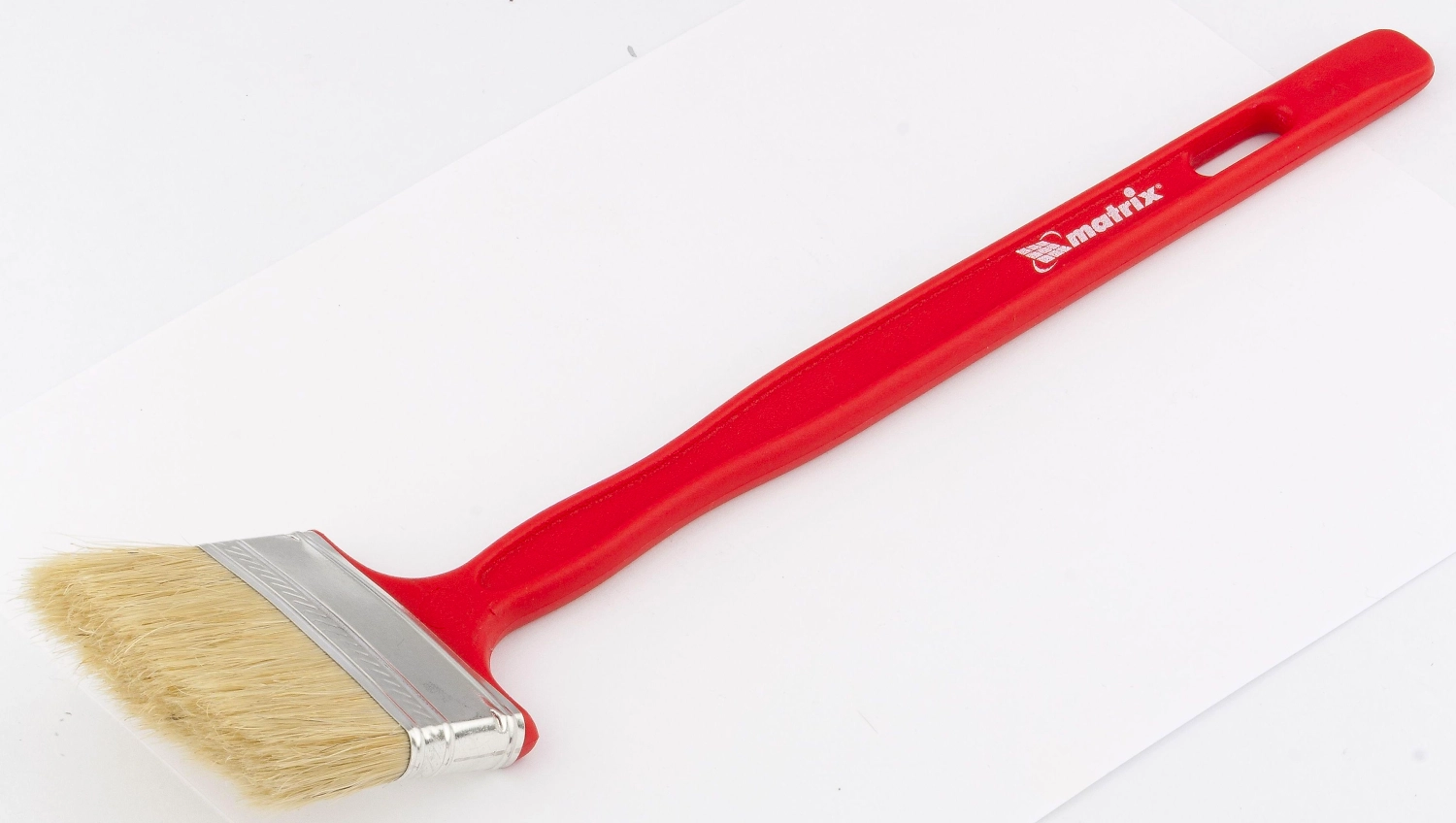 Кисть радиаторная для эмалей Matrix натуральная щетина 70х12 мм