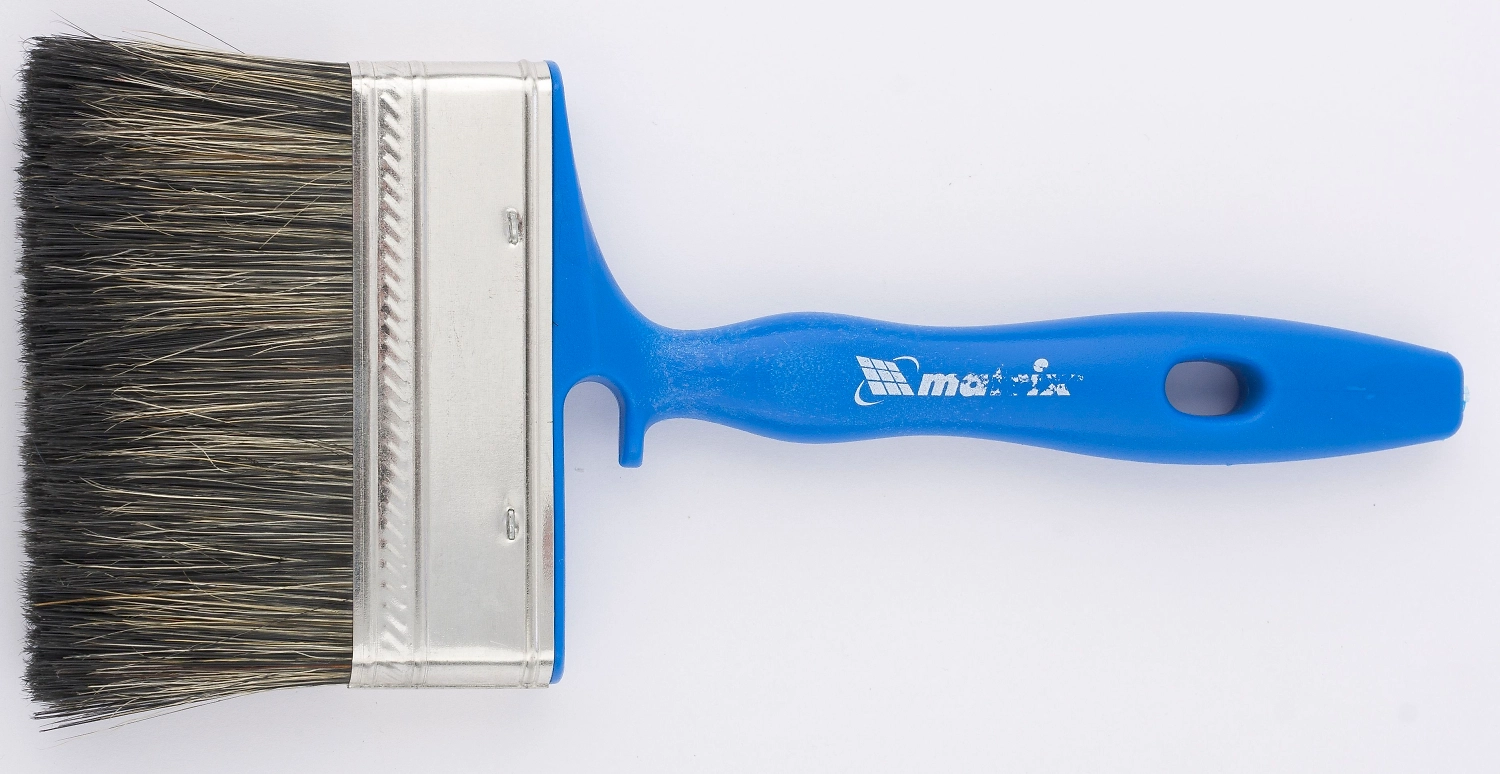 Кисть флейцевая для водных красок Matrix смешанная щетина100х17 мм