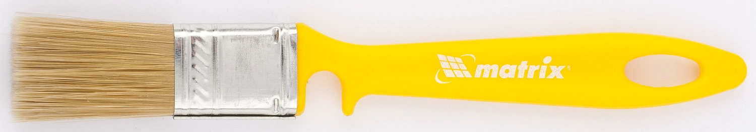 Кисть флейцевая для лаков Matrix искусственная щетина 25х10 мм