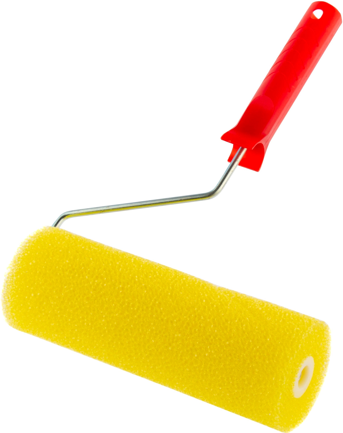 Валик СТРУКТУРНЫЙ поролоновый с ручкой гладкий 230 мм D 80 мм D ручки 6 мм MTX