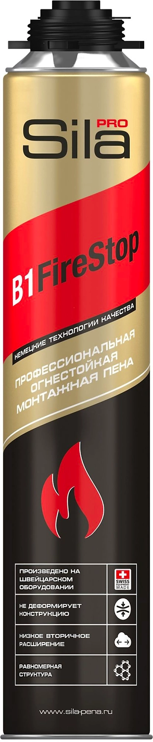 Монтажная пена для пистолета Sila Prob1 45 fire 750 мл