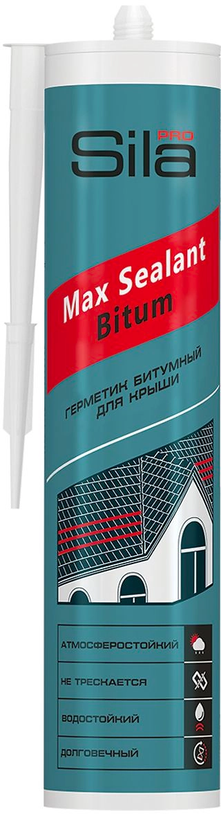 Герметик битумный для крыши Sila PRO Max Sealant 280 мл