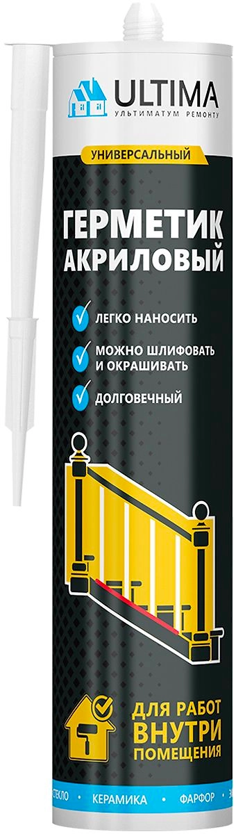 Герметик акриловый Ultima белый 280 мл 