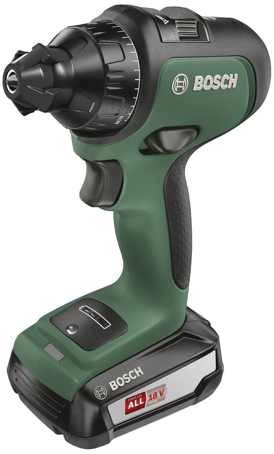 Дрель-шуруповерт BOSCH Advanced Drill +2 АКБ и ЗУ (06039B5001)