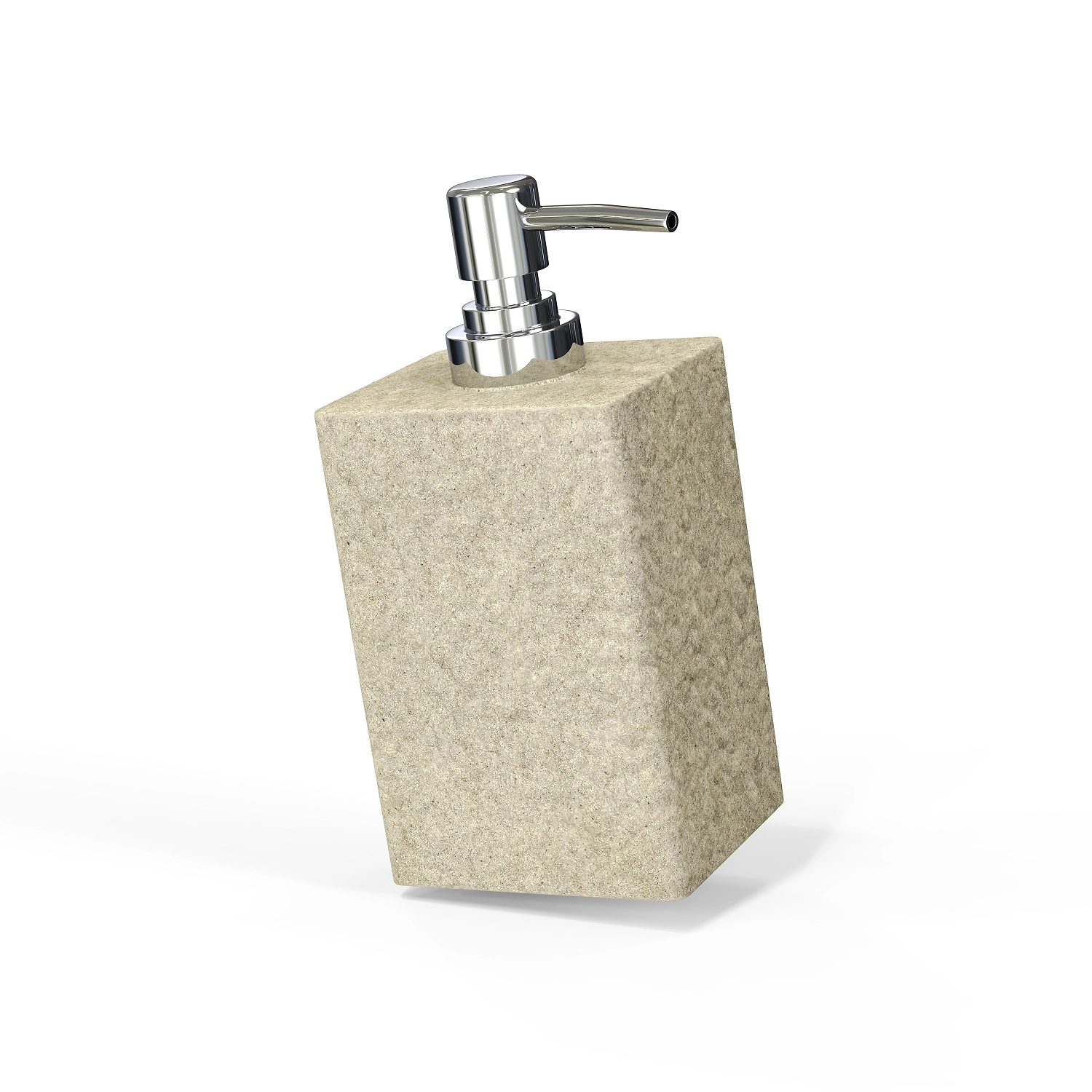 Дозатор для жидкого мыла настольный STONE NATURAL полирезин