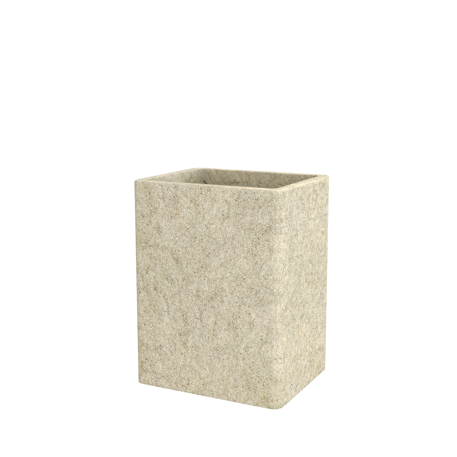 Стакан настольный STONE NATURAL полирезин