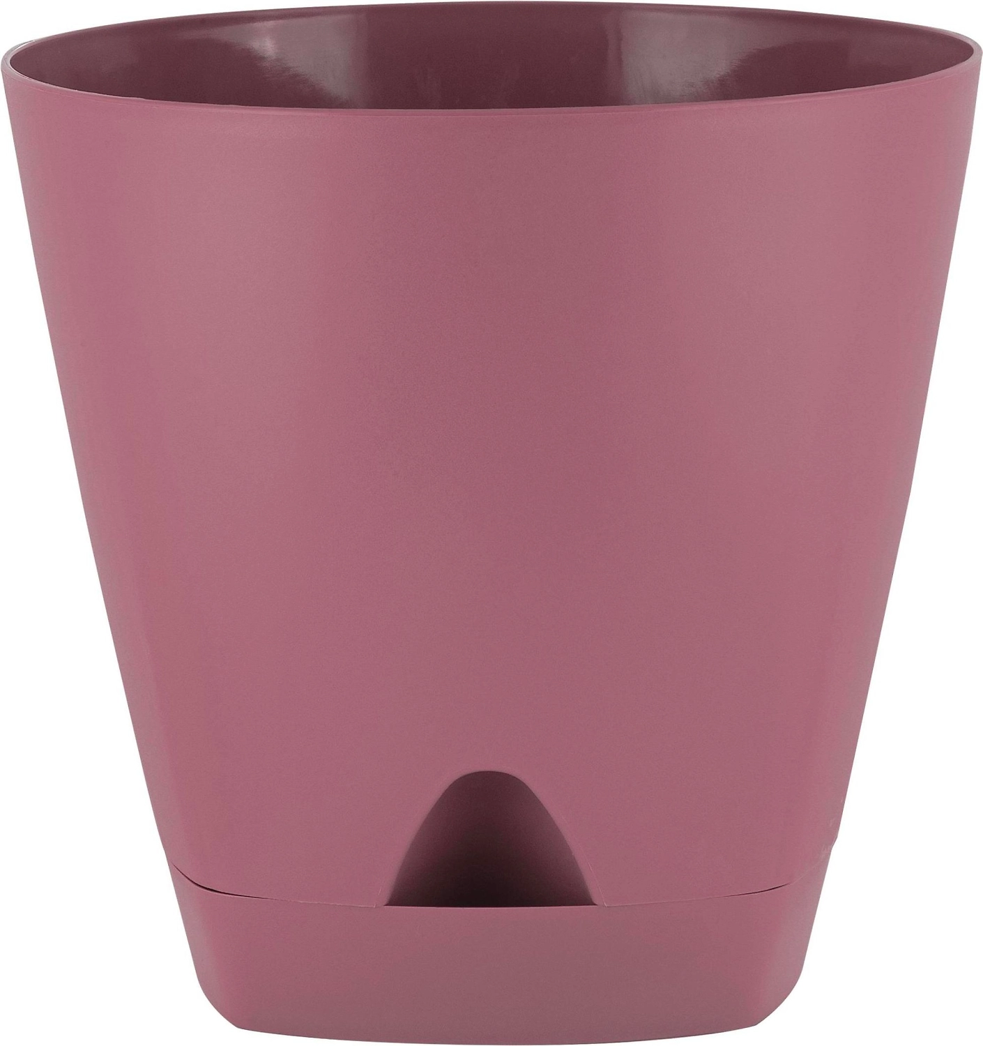 Горшок для цветов AMSTERDAM D 250мм/8л с прикорневым поливом Морозная слива