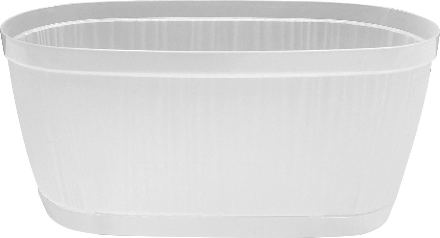 Горшок для цветов InGreen BARCELONA ORCHID 2,7л, 275х145мм белый перламутровый