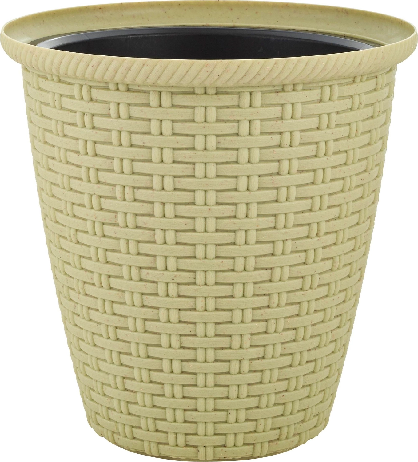 Горшок InGreen for Green Republic D185, 3л с дренажной вставкой 1,5л Полынь