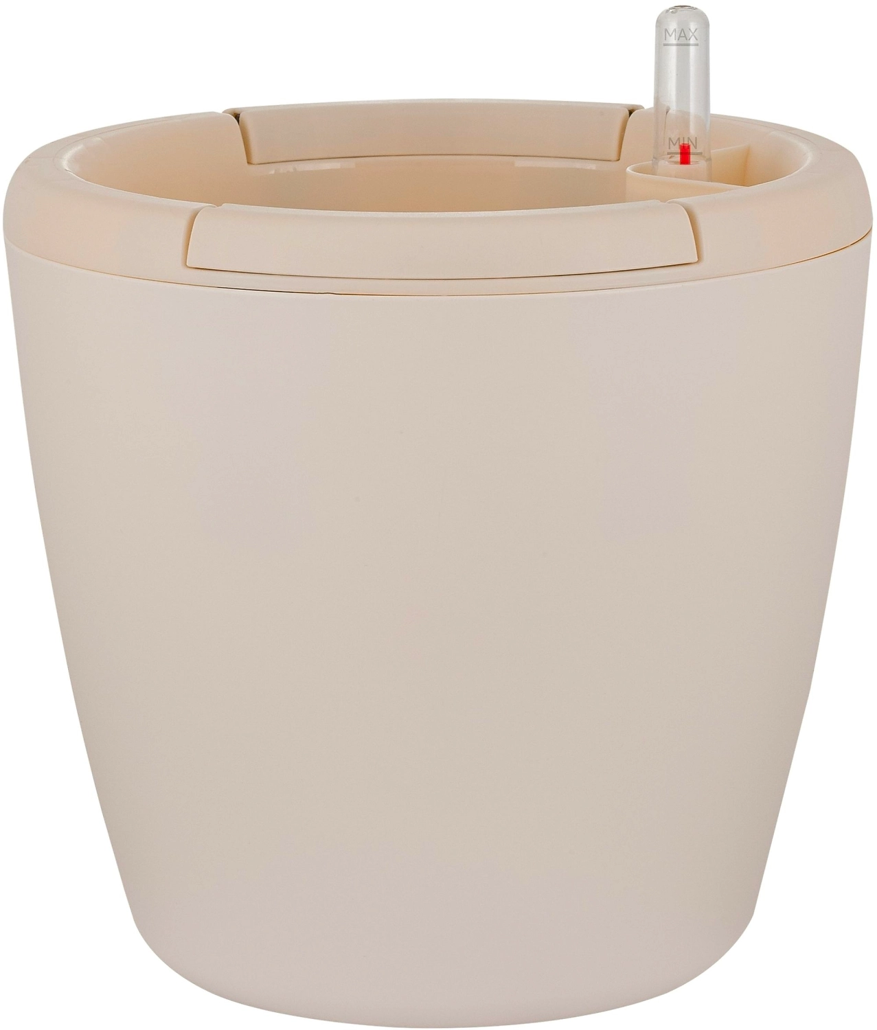 Горшок с автополивом InGreen Munchen D 250мм/9л  6,2л, круглый, белый