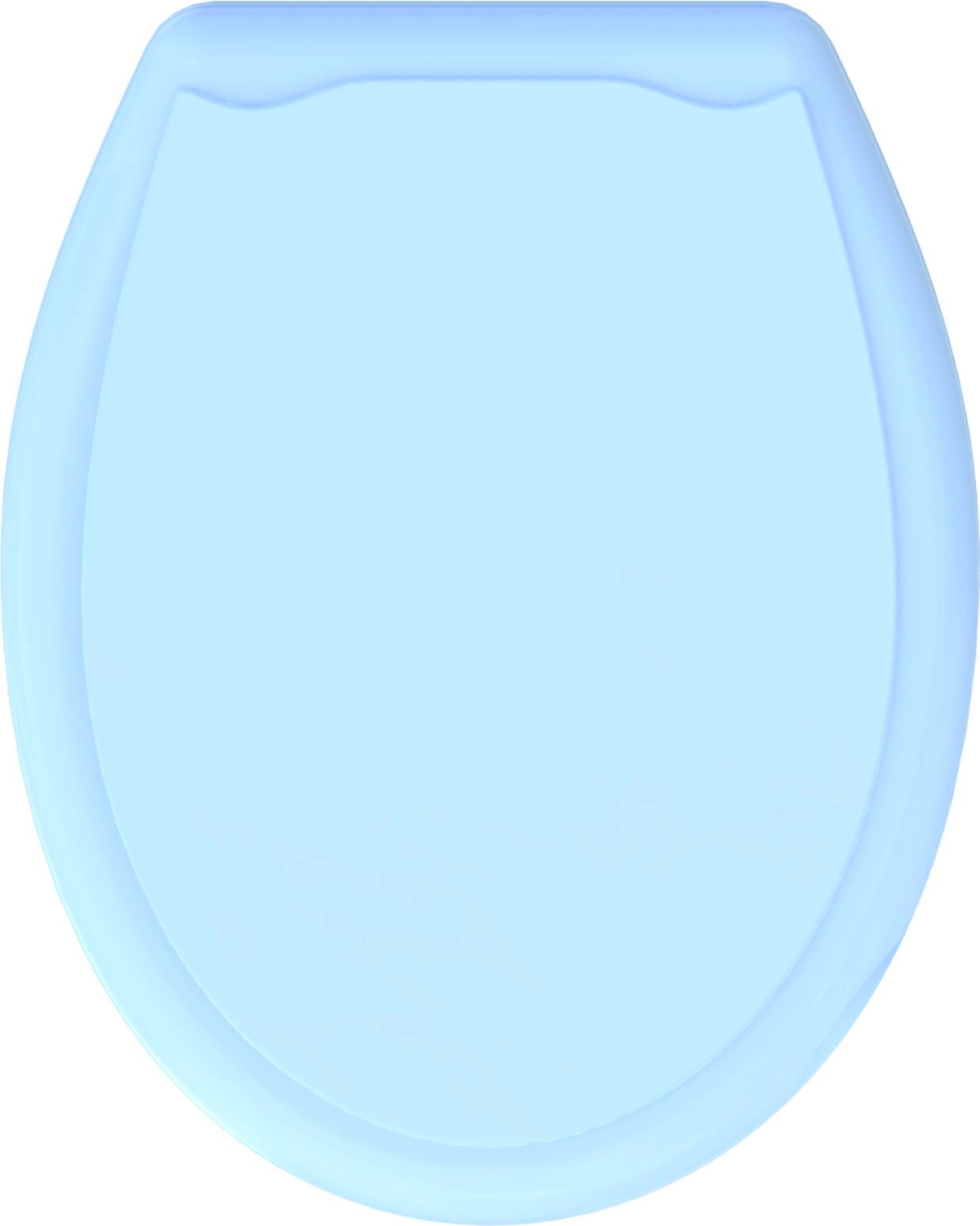 Крышка для унитаза Fora голубая