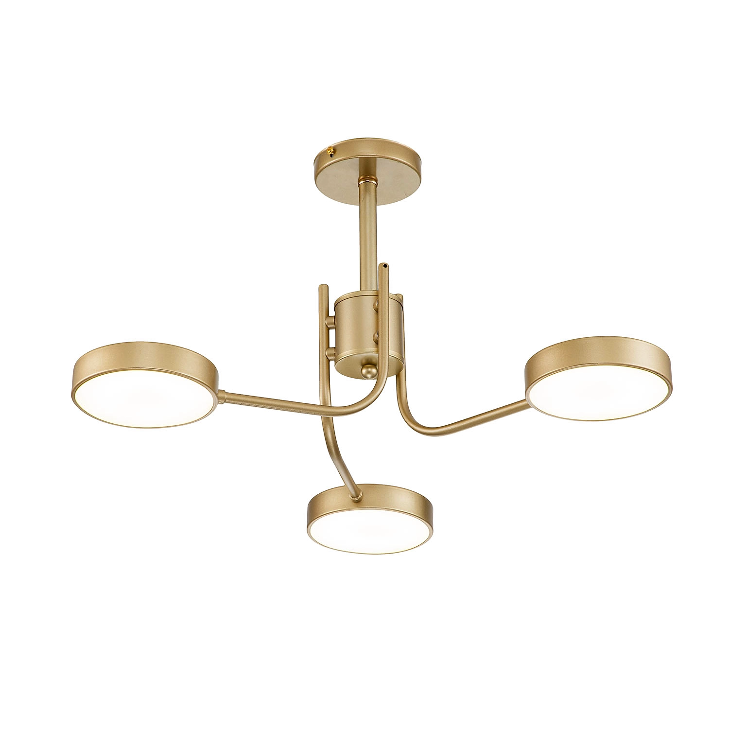 Люстра светодиодная Escada 26W Champagne gold