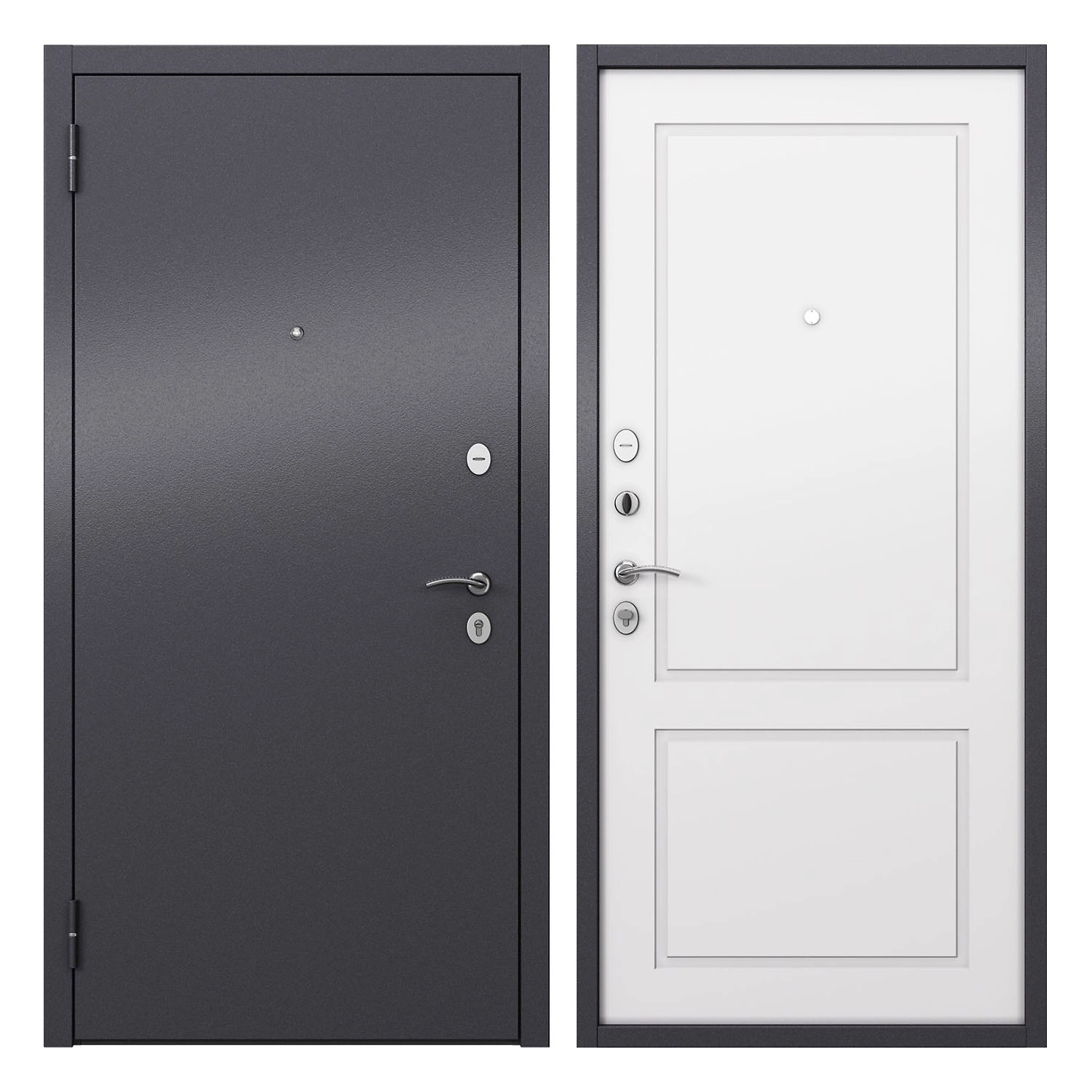 Дверь металлическая Казанский завод входная Олимпия, 205х96 см, левая