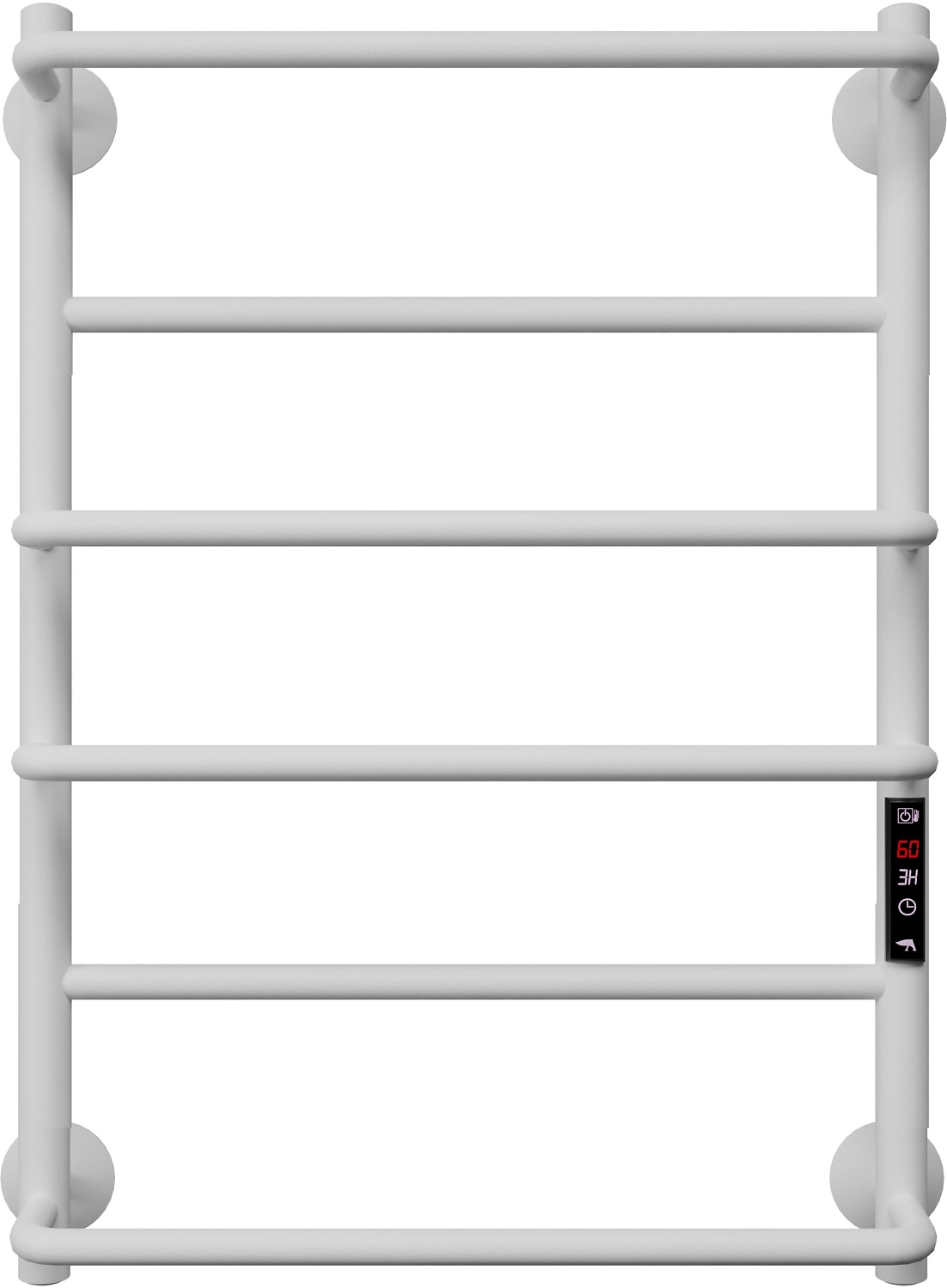 Полотенцесушитель электрический АРГО Сага Гранд 165 Вт белый матовый 50х65 см