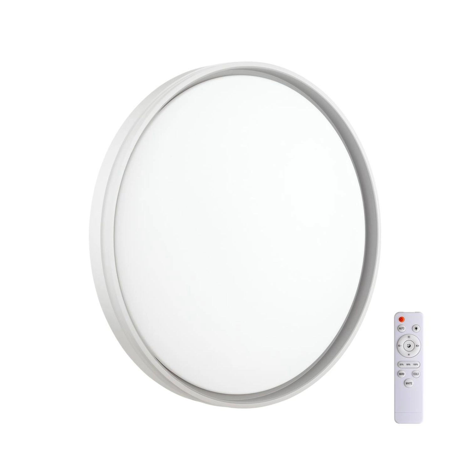 Светильник потолочный Sonex PALE LED с пультом ДУ 72Вт, светло-серый