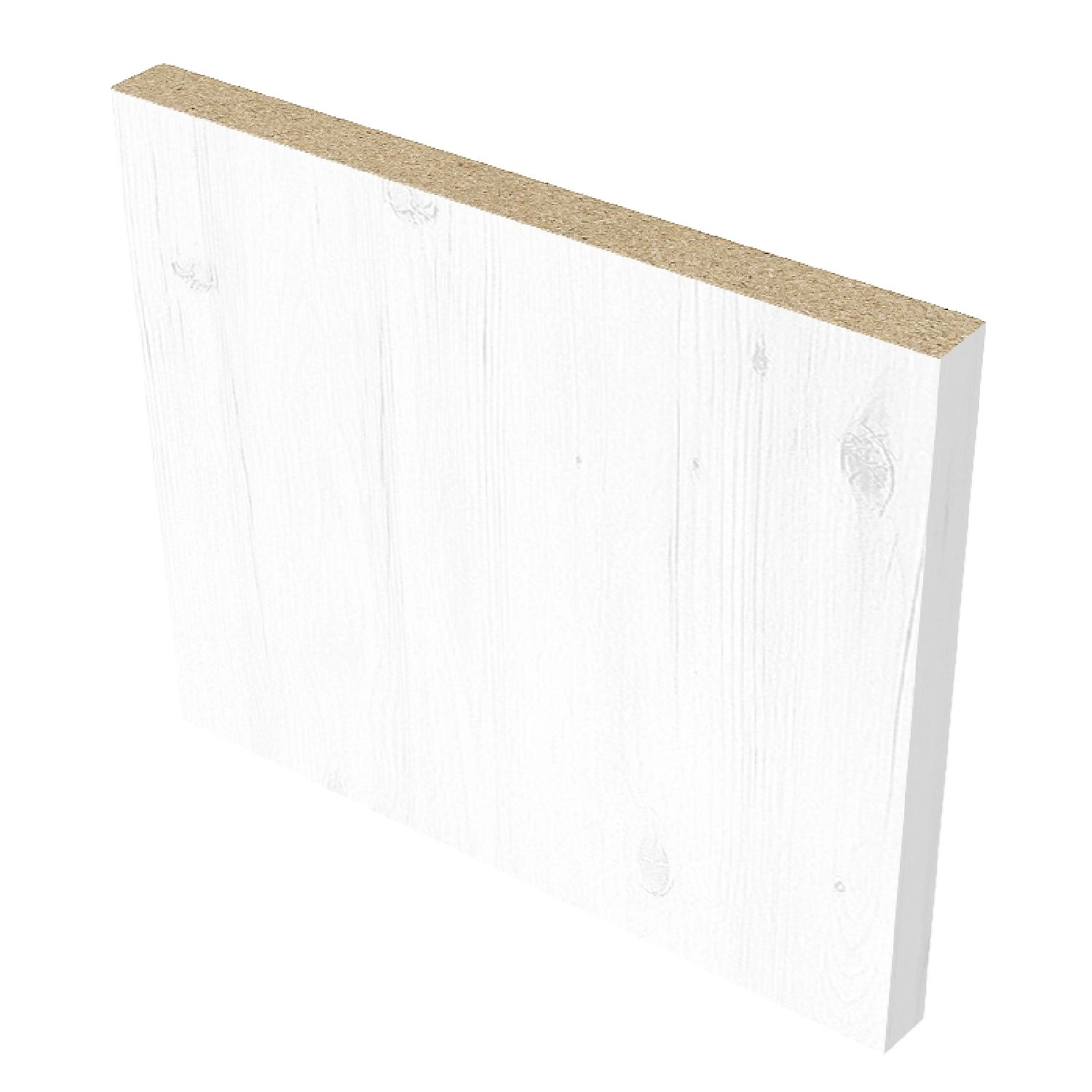 Доборная планка Verda 120х8х2070 финиш-плёнка дуб империал белый