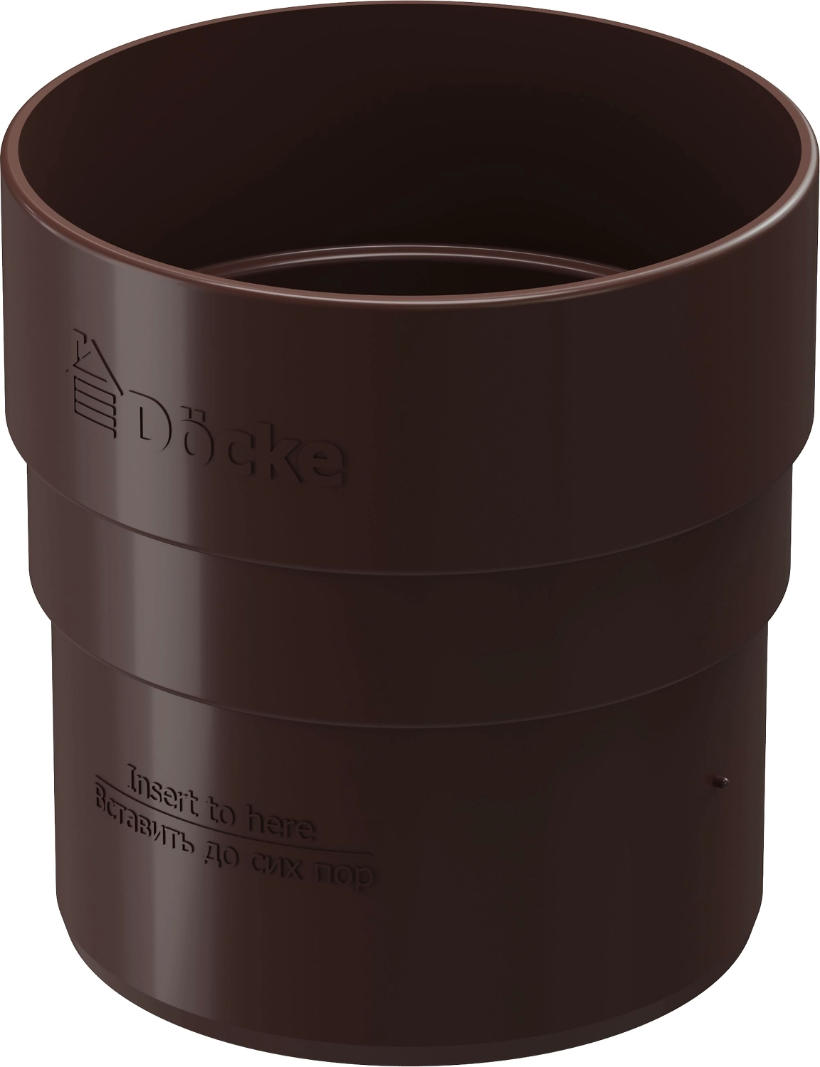 Муфта соединительная DOCKE темно-коричневый