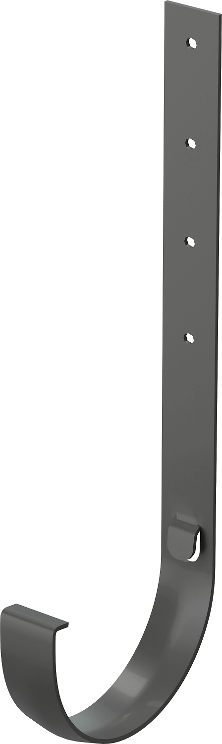 Кронштейн желоба DOCKE серый металлик