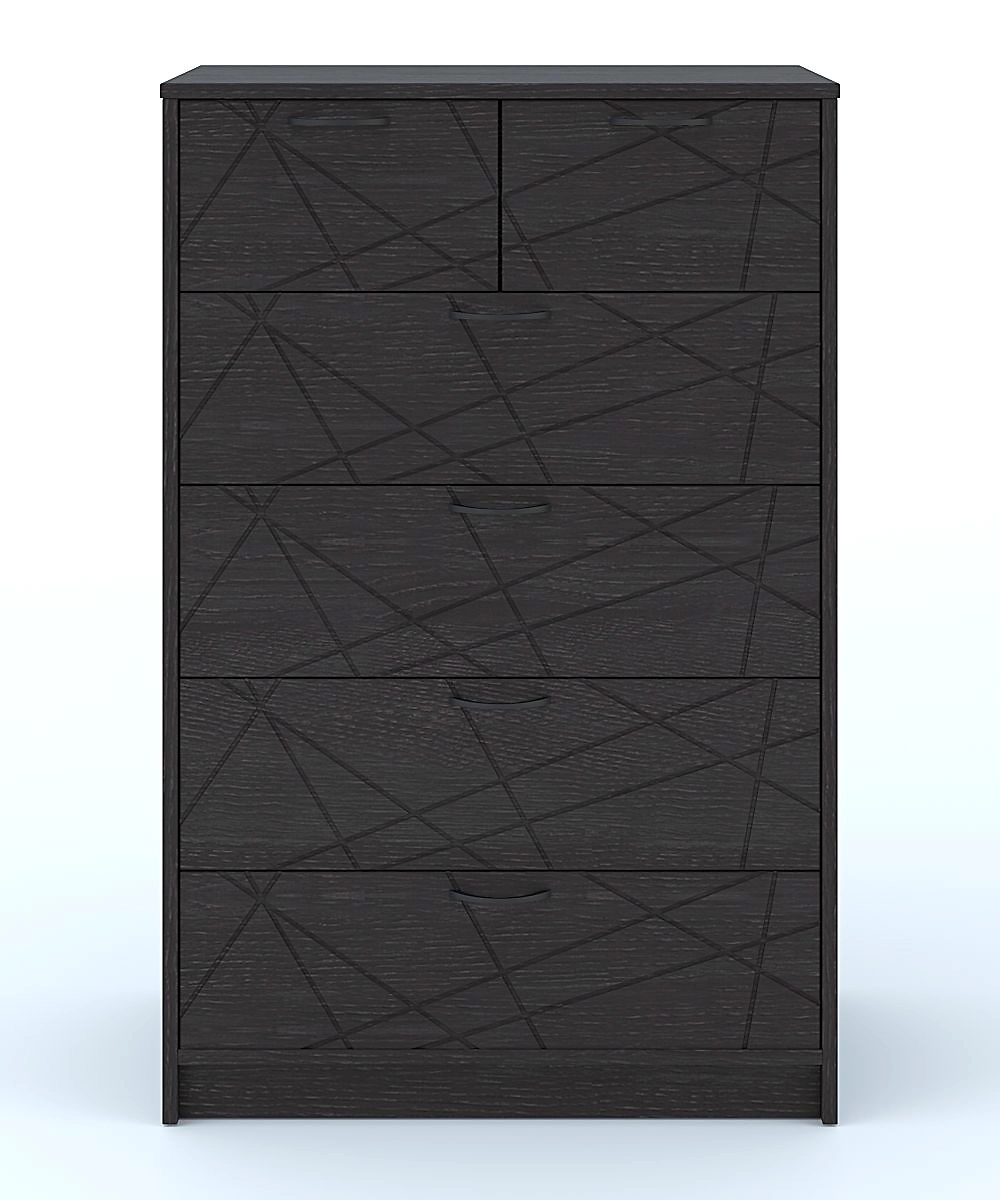 Комод Феликс 6 ящиков напольный 80х48х123 см, венге