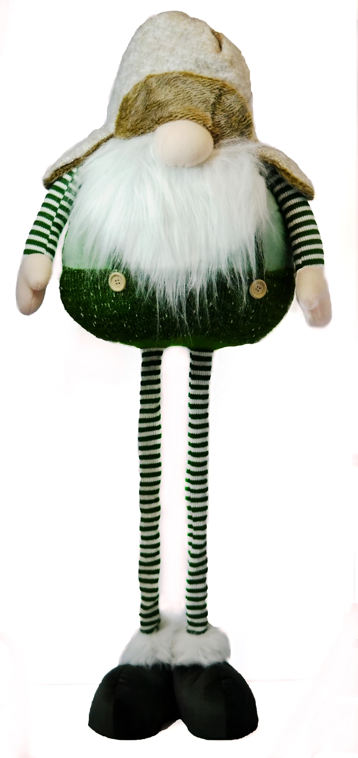 Фигура декоративная Гном на ногах 36x20x80 см