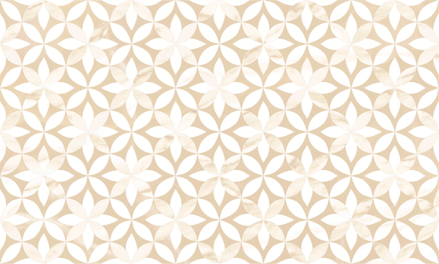 Керамическая плитка Gracia Ceramica DONNA бежевые цветы 30х50 см