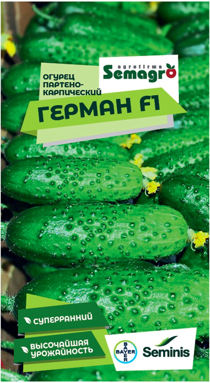 Семена огурца SEMINIS ГЕРМАН F1