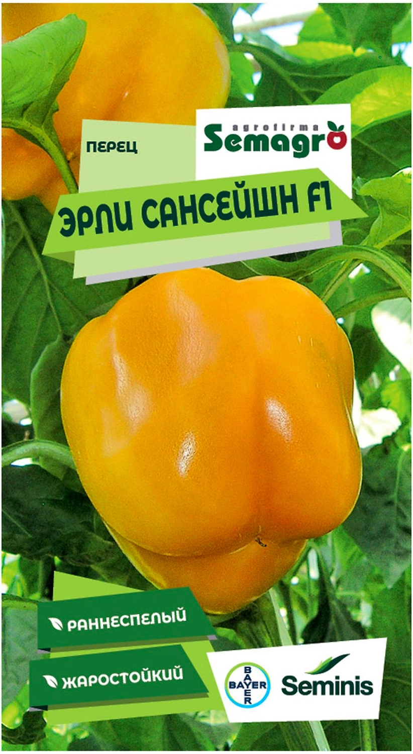 Семена перца SEMINIS ЭРЛИ САНСЕЙШЕН F1