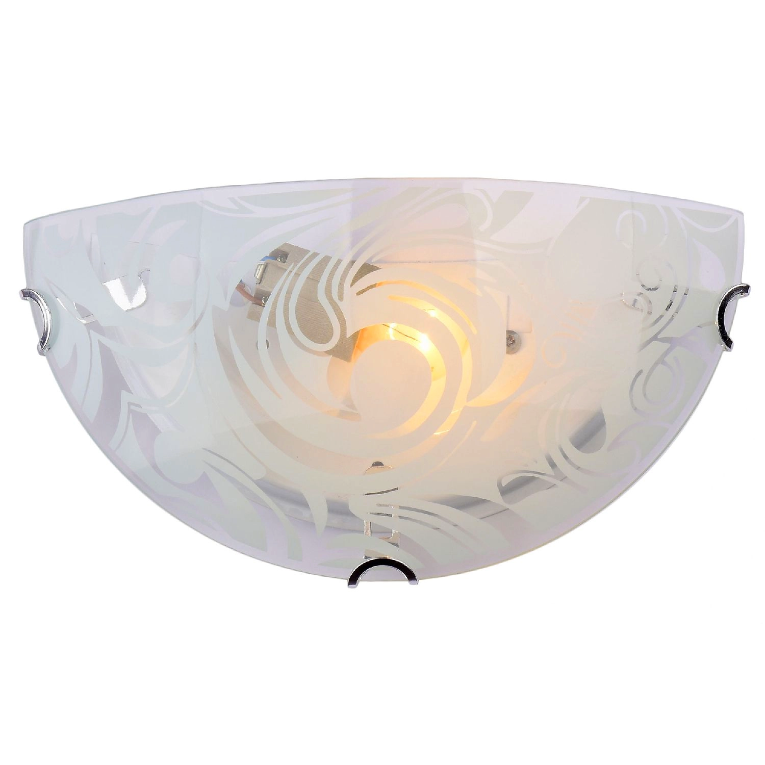 Светильник РОССвет Иней полукруг Е27 белый