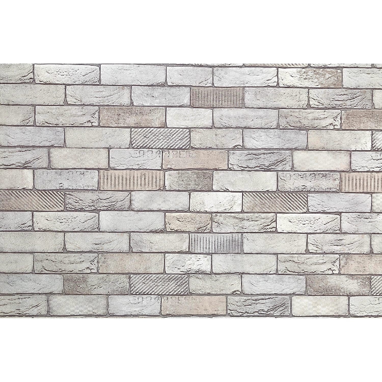 Виниловые обои PALITRA Manhattan 1,06х10,05 м, белый