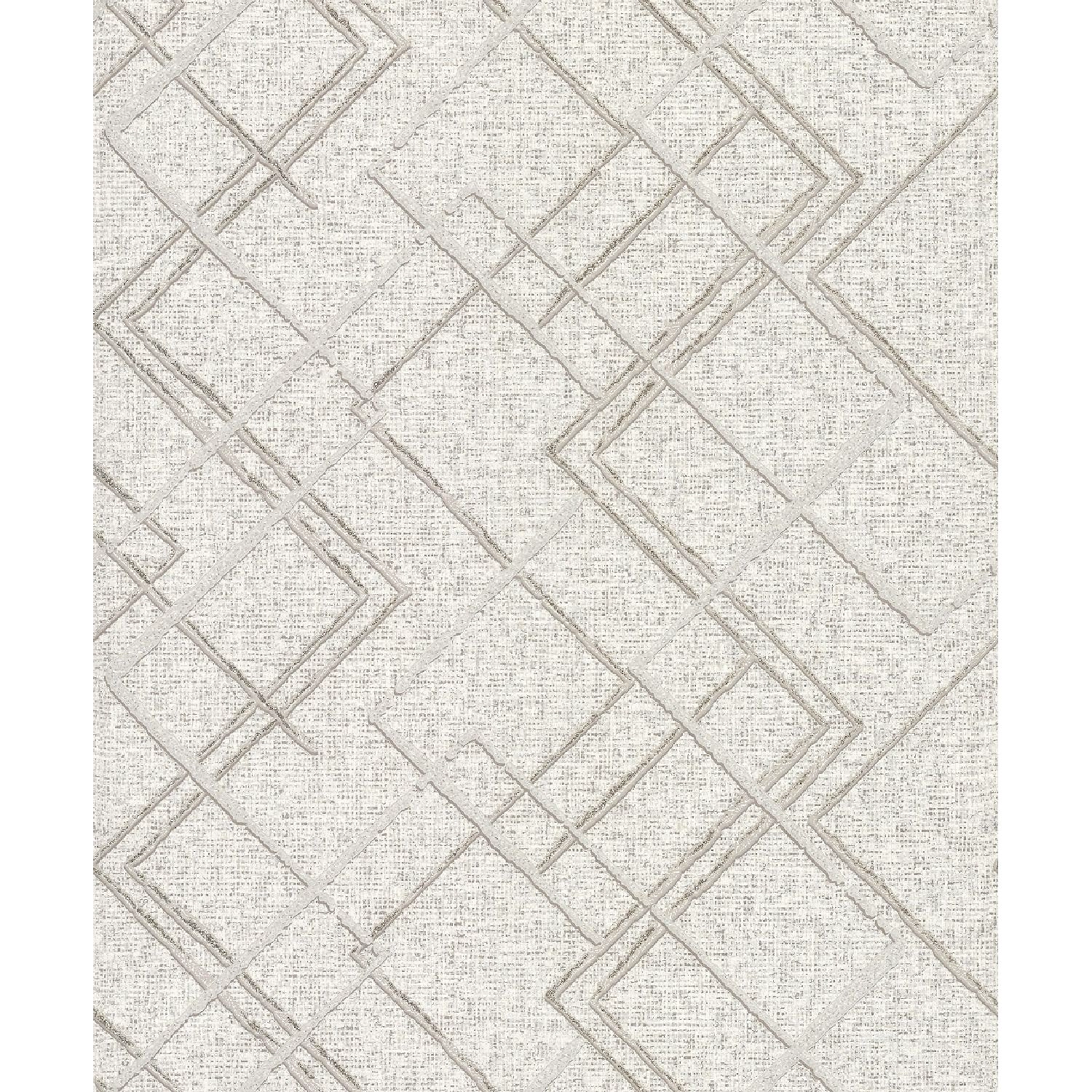 Обои бумажные Аспект ЧАРЛИ 10122-18 0,53x10,05 м, серые геометрия