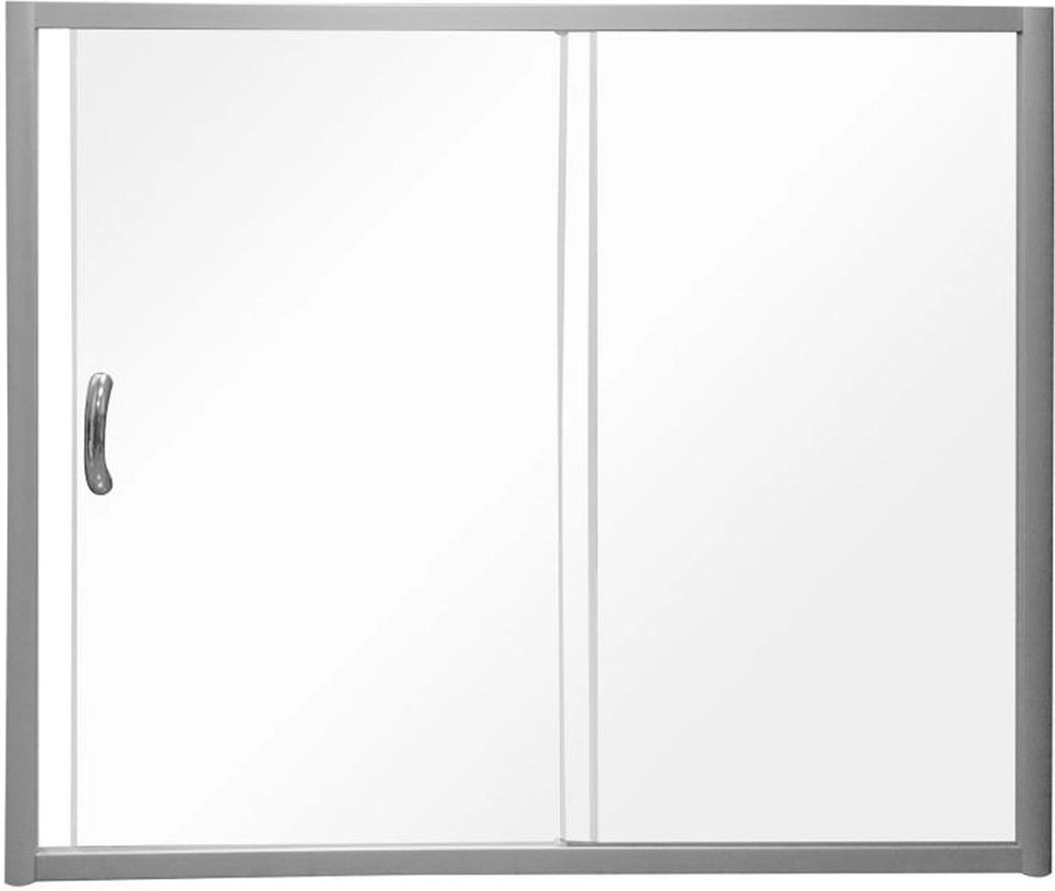 Душевая шторка для ванны AM.PM BLISS L стеклянная 170х150 см