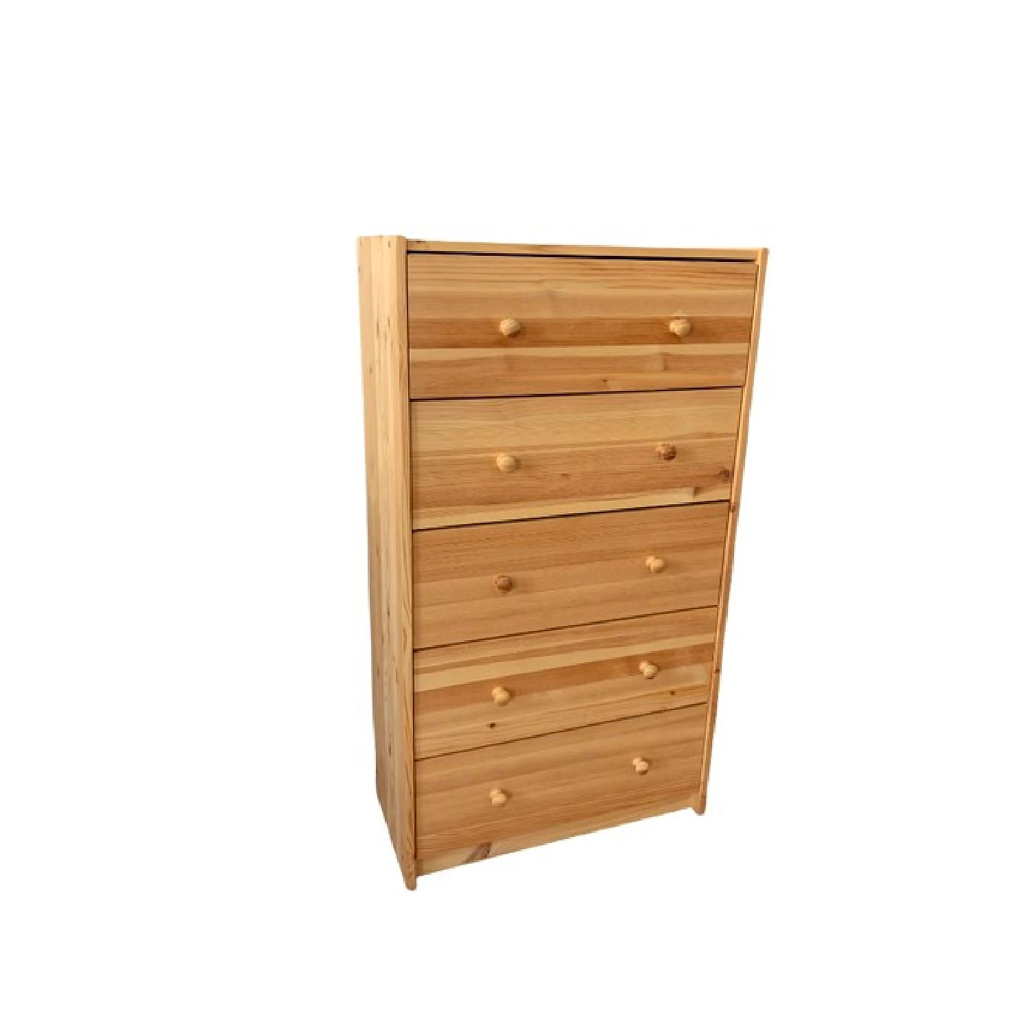 Комод деревянный Р 5 ящиков 62х30х109 см