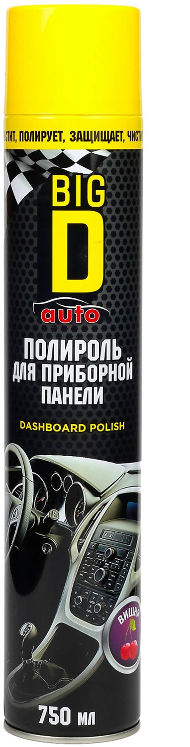 Полироль для пластика BIG D ВИШНЯ 750 МЛ
