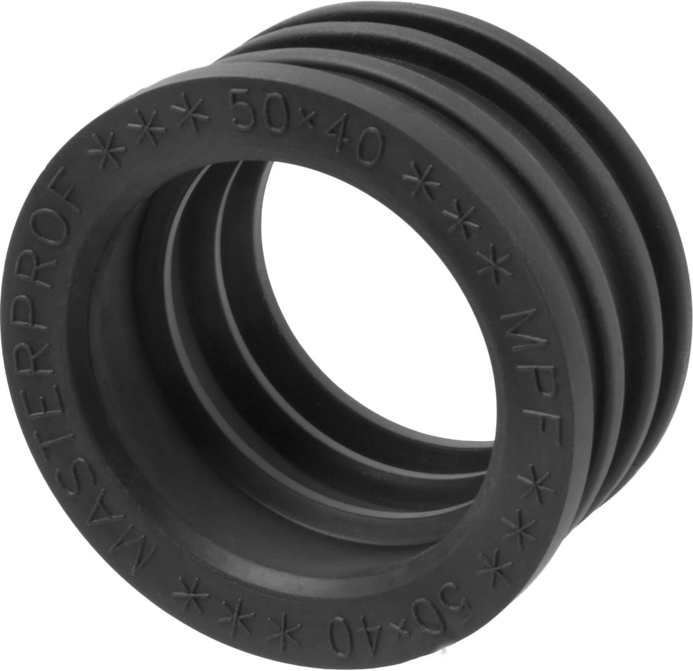 Манжета для канализации черная ТЭП 50х40 удлин., MPF