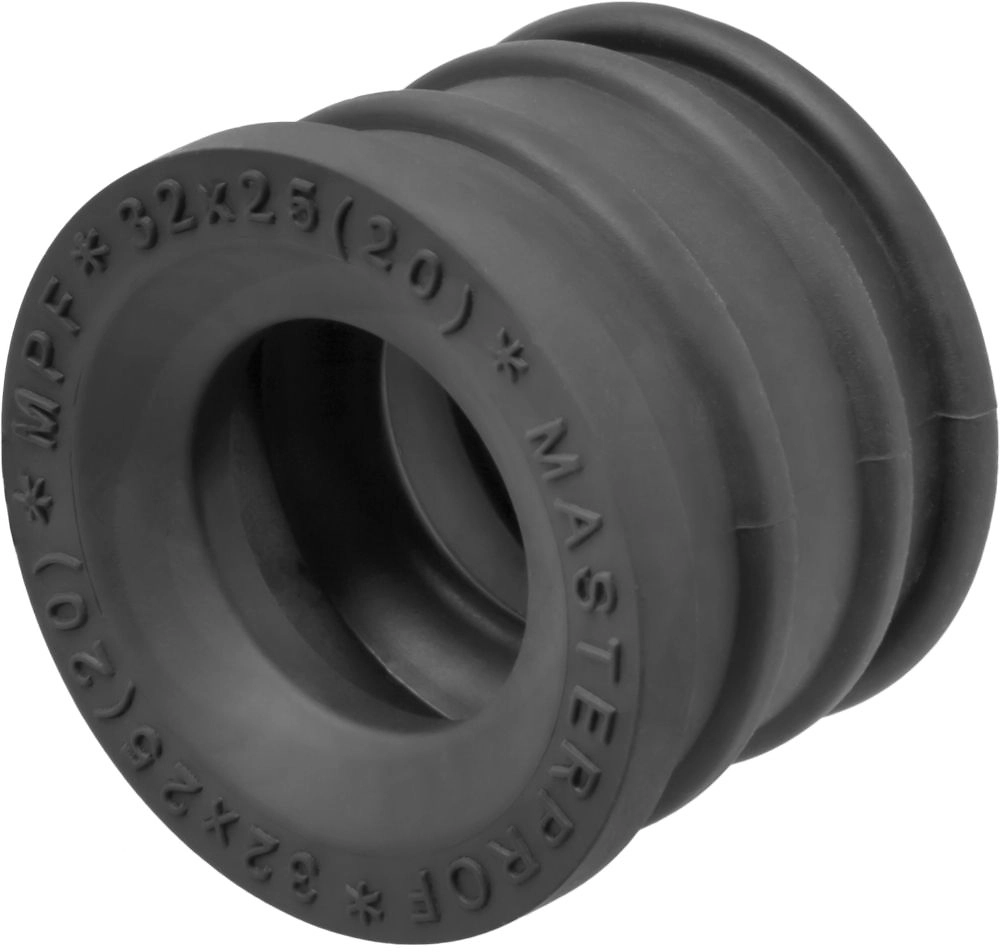 Манжета для канализации черная ТЭП 32х25 MPF