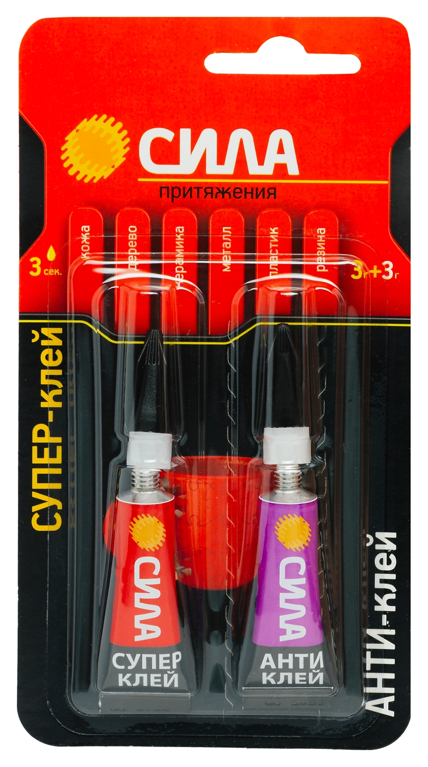 Клей+Антиклей Сила SABL 1-33, 3+3 гр
