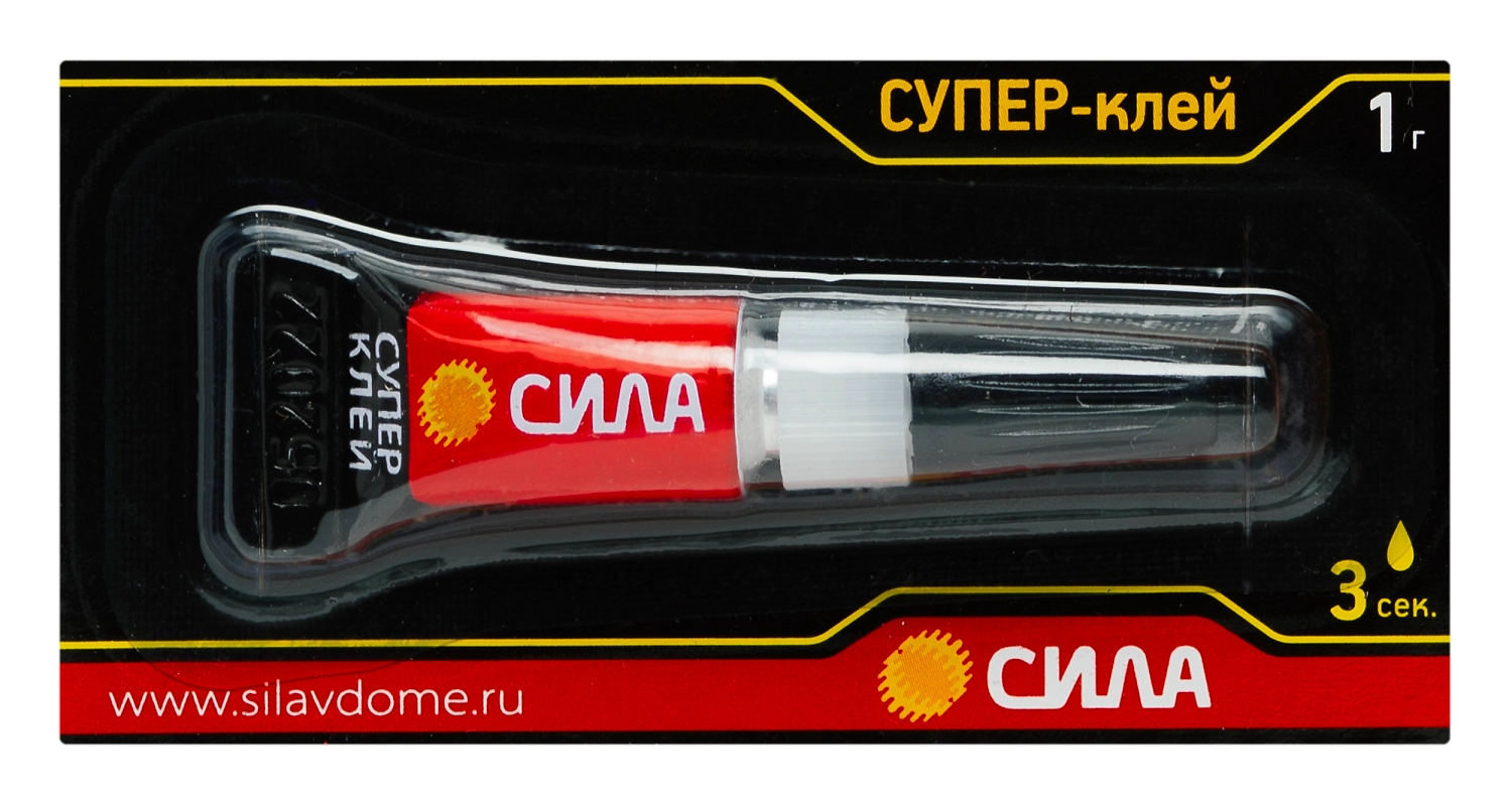 Супер клей Сила SSBL 12-1, 1 гр
